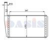 LANDROVER UTP1725 Heat Exchanger, interior heating